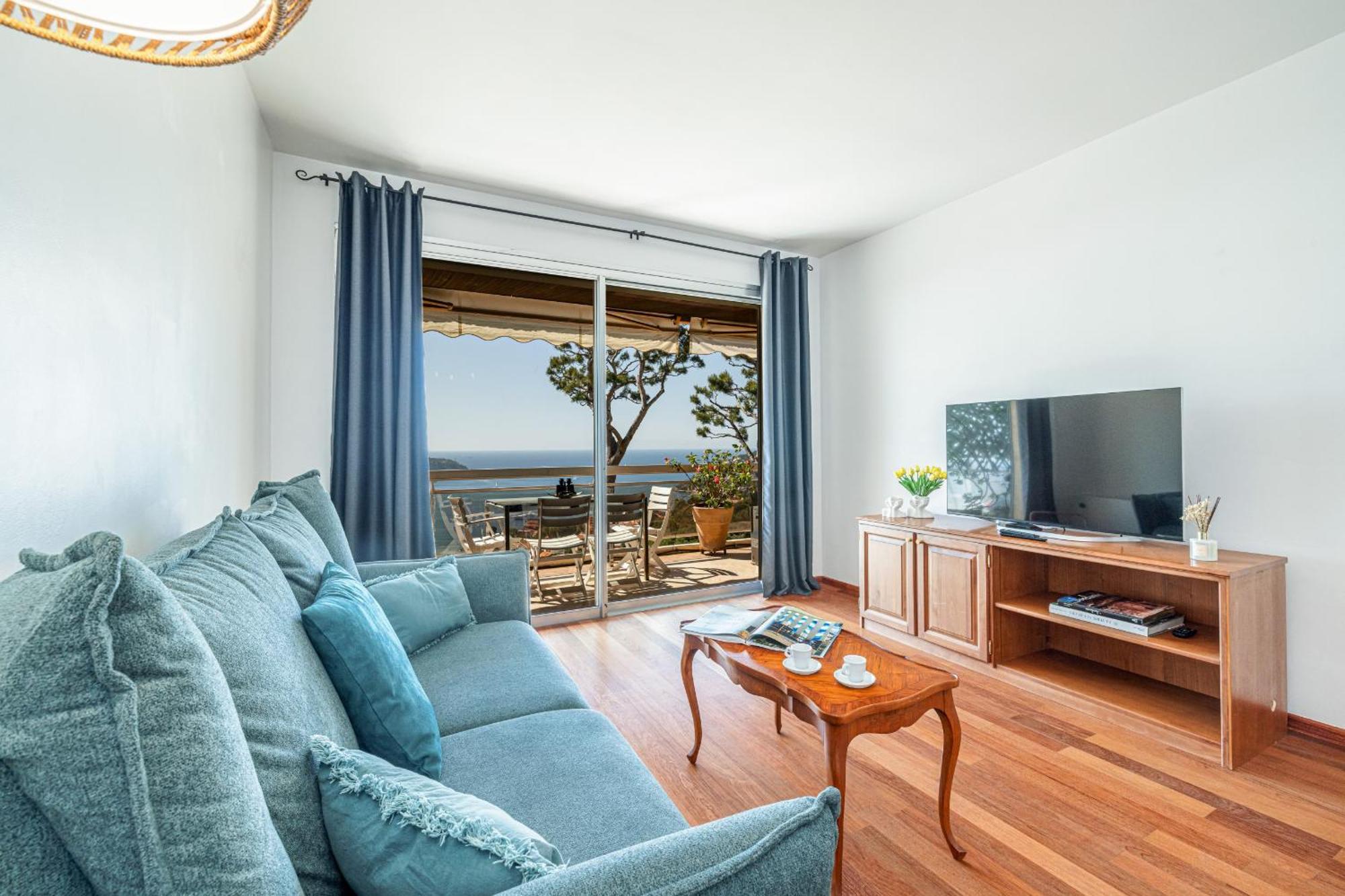 Apartmán Extraordinary Sea View - 1 Bdr With Ac Villefranche-sur-Mer Exteriér fotografie