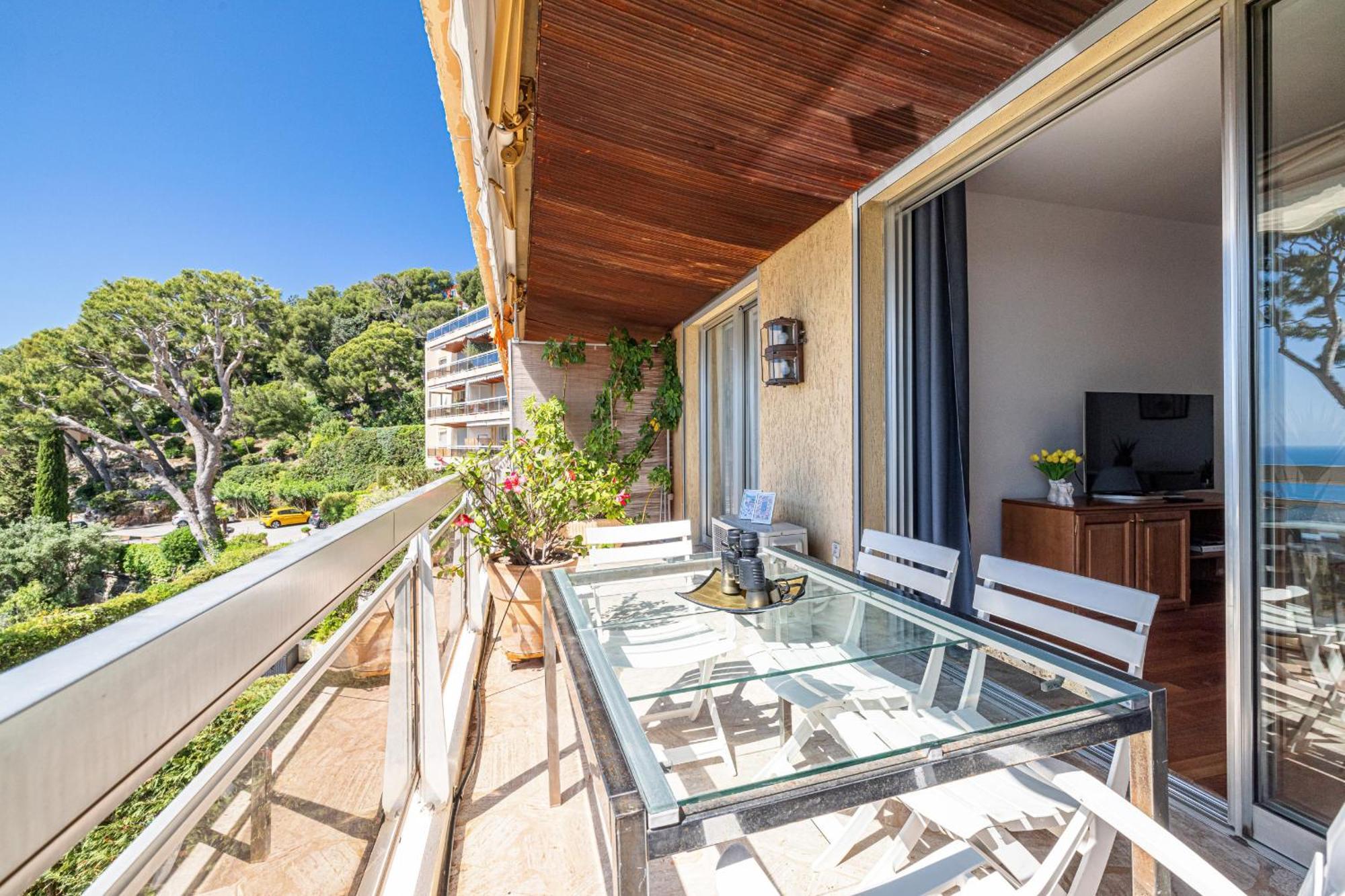 Apartmán Extraordinary Sea View - 1 Bdr With Ac Villefranche-sur-Mer Exteriér fotografie